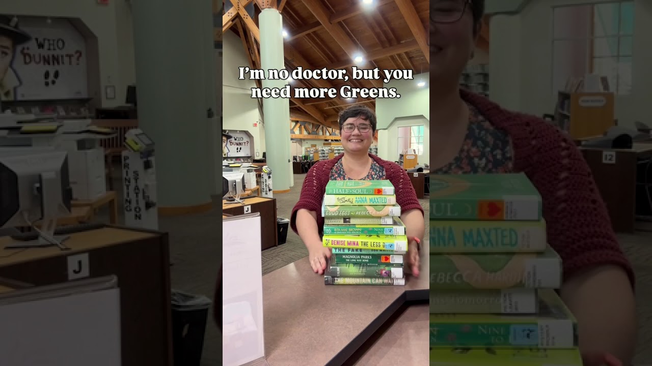 You look like you could use more Greens.