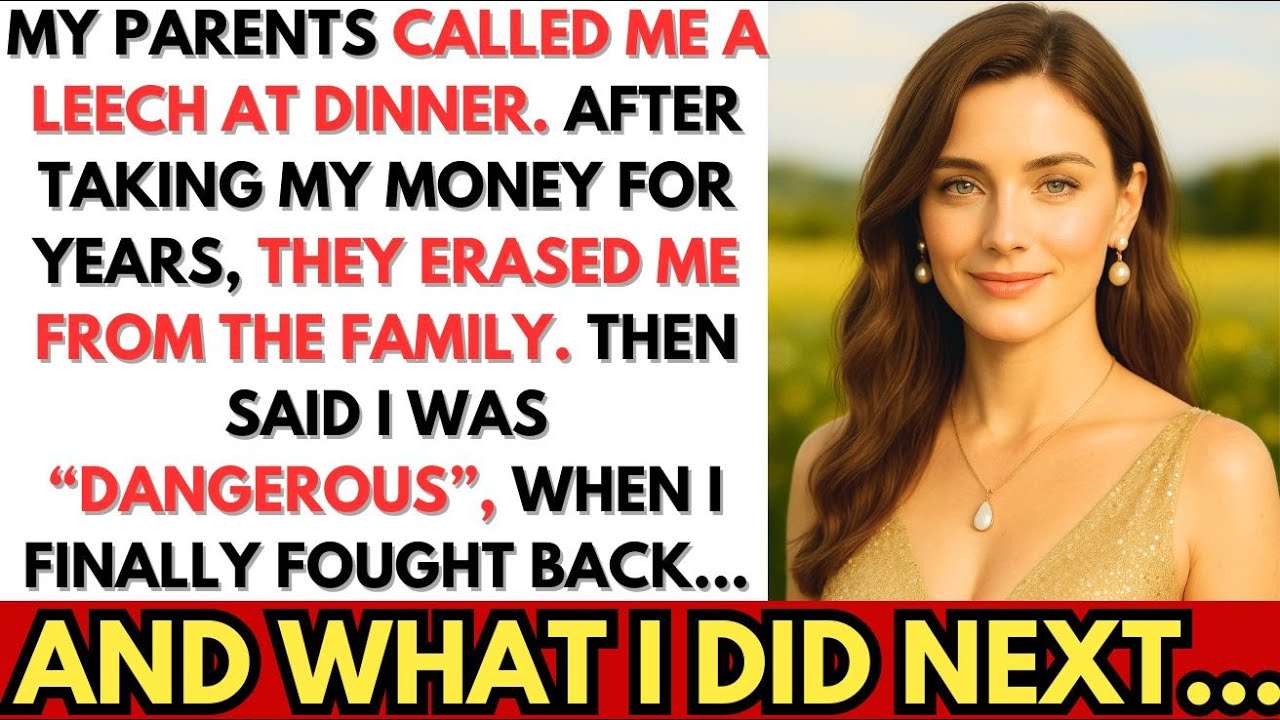 Родители сказали: «Я был просто никем, пиявкой» на семейном ужине, поэтому я прекратил выплачиват...