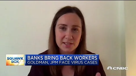 Goldman, JPMorgan face coronavirus cases after workers return to the office