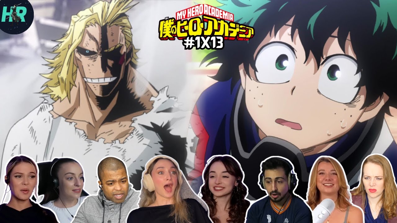 Deku Saves All Might!!😱🔥 UA Teachers Arrive⚡ My Hero Academia Season 1 Episode 13 Reaction Mashup