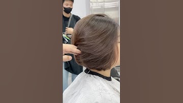 Tóc siêu dày thì tham khảo tóc bob này nhé #leasteam