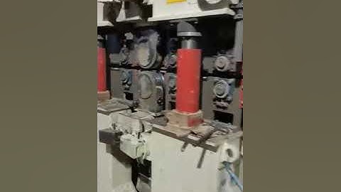 double side sanding machine 2+4 6 head sanding line Calibration sander