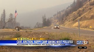 Cave Junction, Happy Camp ranked third, fourth least clean air on average in U.S.