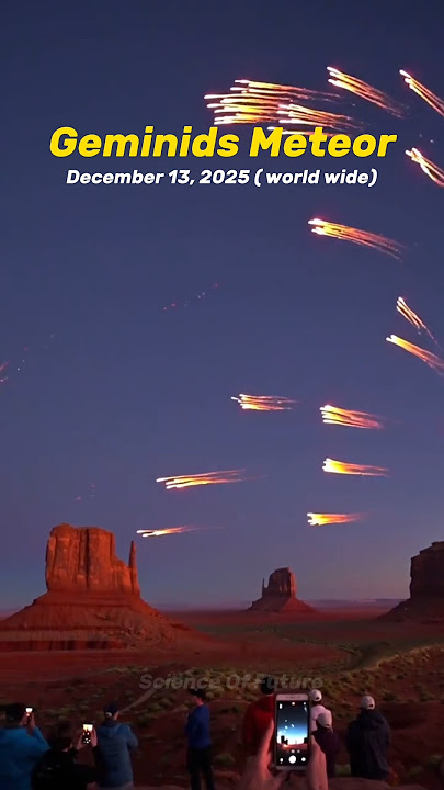 Upcoming Meteors Shower, Leonids Meteor vs Geminid vs Ursid vs Perseids Meteor Shower 😱 #space