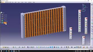 Design of Radiator in Catia V5