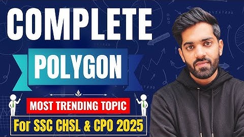🚨Polygon Complete Topic✅ | Most Important for SSC CPO 2025 & SSC CHSL 2025⭐| 100% Expected Questions