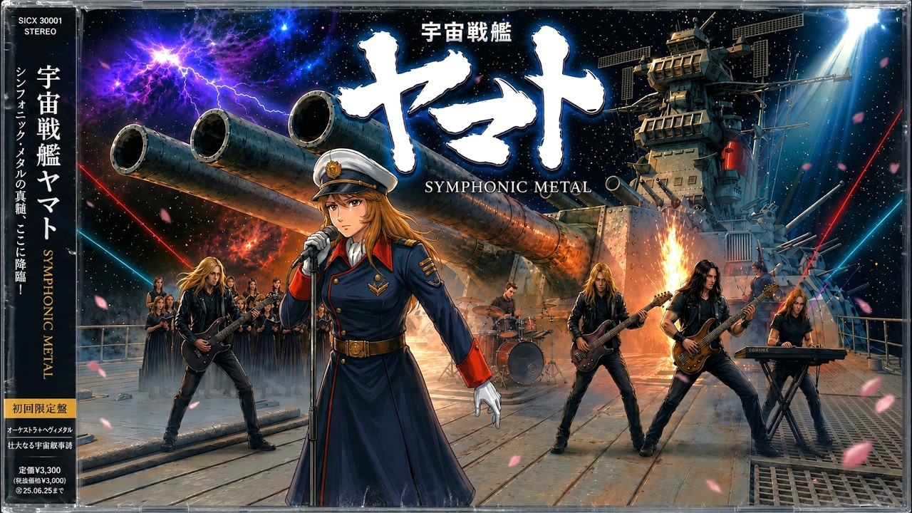 幻の3・4番収録】もしも艦長に就任した森雪の歌う『宇宙戦艦ヤマト