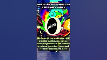 Solana’s Program Library (SPL)  #digitalassets #cryptocurrency #crypto