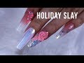 BABY BOOMER COFFIN SHAPE NAILS | SLAY YOUR SUMMER HOLIDAY SET