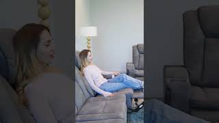 10-Minute Install! MR2866 Power Recliner Sofa Loveseat Chair Full Review！ #homeupgrade #home #love