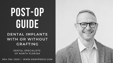 Post-Operative Guide: Dental Implants | Dr. John W. Thousand IV
