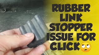RUBBER LINK STOPPER ISSUE / UNSTABLE / MATAGTAG NA MOTOR.