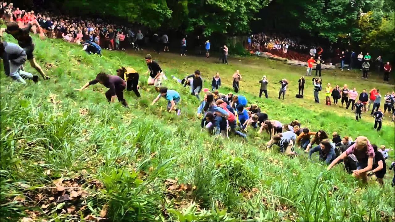 チーズ転がし祭り観戦ツアー15 グロスターチーズも買えたよ みゅうロンドンブログ オプショナルツアー 現地ツアーの みゅう
