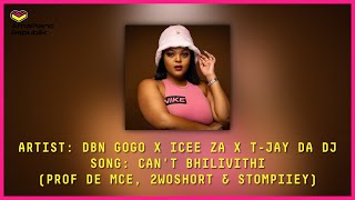 DBN Gogo, Icee ZA, T-Jay Da DJ - Can't Bhilivithi  (Official Audio)