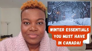 WINTER Survival ESSENTIALS in CANADA
