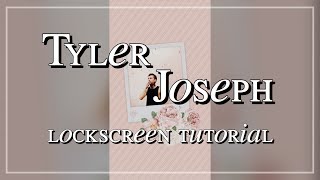 Tyler Joseph lockscreen tutorial screenshot 5