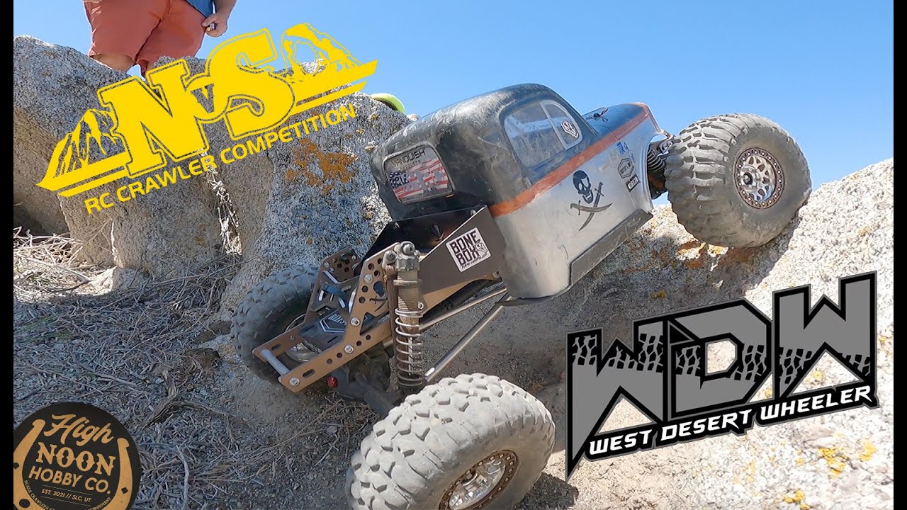 West Desert Wheeler Tackles TOUGH C2 Course at the NVS Utah RC Crawling Championship! [WDW RPRC Rig]