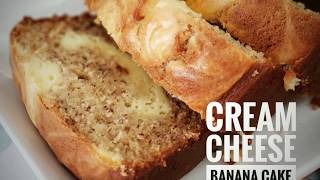 Cream Cheese-Filled Banana Bread | Super Moist