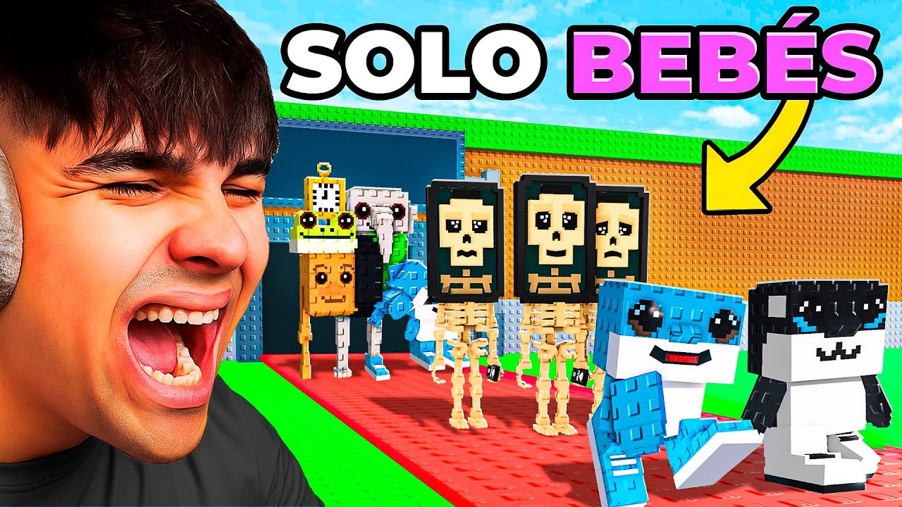 Pasé de 0$ a 100 TRILLONES pero SOLO BRAINROTS BEBES!