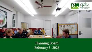 Planning Board February 5, 2026