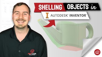 Shelling Parts in Autodesk Inventor 2020