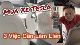 Mua Xe Tesla Mới, 3 Việc Cần Làm Càng Sớm Càng Tốt