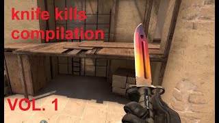Knife Kill Compilation 1