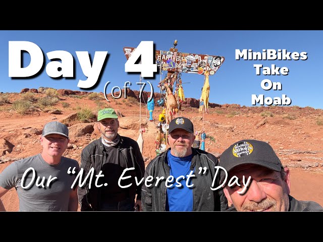 Day 4 - Great American Monkey 1000. Moab, Utah to Monticello, Utah