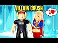Supervillain has a crush on me in roblox brookhaven 