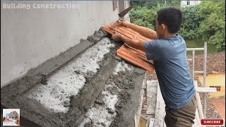 How To Install Terracotta Tiles Roof On Porch - Beautiful Construction Design