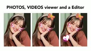 All-In-One Gallery Photo Video Editor, Secure Photo Lock, Share & Effects