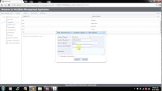 MySchool School Management Application Demo screenshot 4