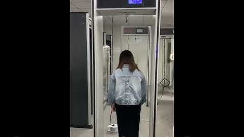 Quantex walk through body temperature Scanner / thermal image fever detector infrared thermometer