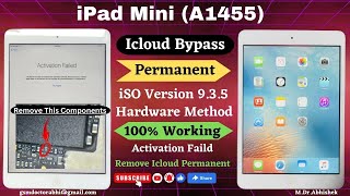 iPad mini A1455 iCloud Bypass | 100% working IOS 9.3.5 easy way to bypass icloud ipad mini