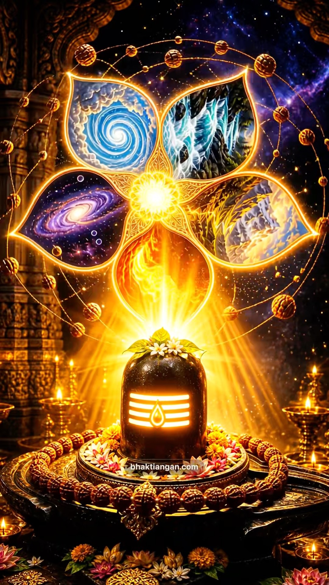 The five syllables of Om Namah Shivaya