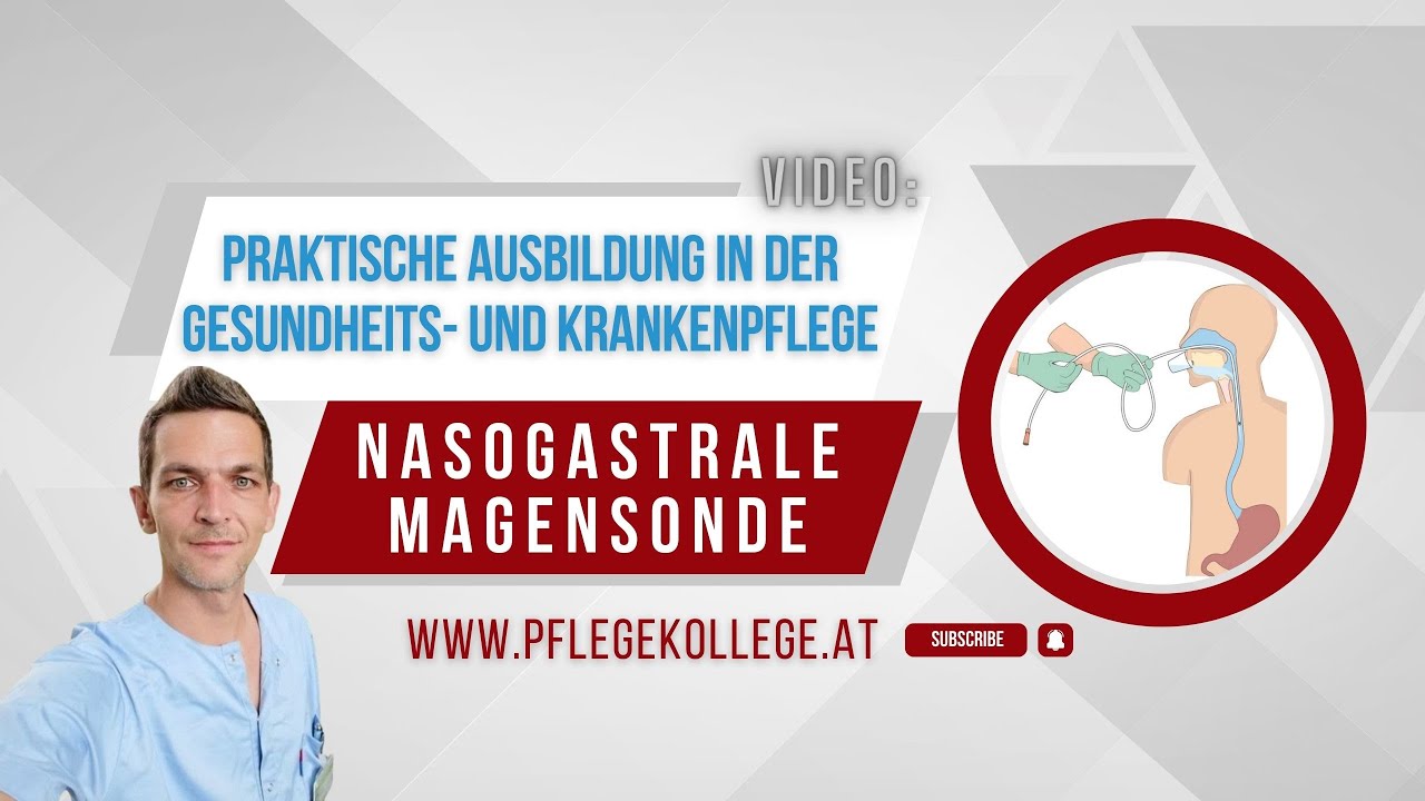 #8 Vlog: Legen einer nasogastralen Magensonde - Praktische Ausbildung Gesundheits- & Krankenpflege