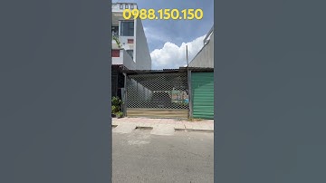 Đất 2,7 tỷ gần ngã tư Chiêu Liêu, phường Tân Đông Hiệp, Tp Dĩ An #batdongsan