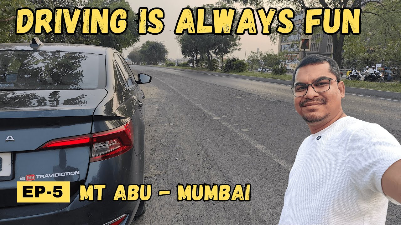 750 KM Non-Stop Drive | Mount Abu to Mumbai via NE-1, NE-4 & NH48 🚗💨