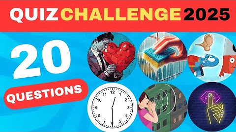 20 Tricky Quiz Questions You Can’t Answer | Ultimate Brain Test 2025 🤯