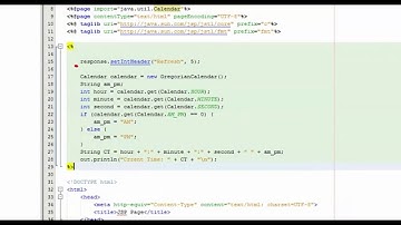 JSP & Servlet  AutoRefresh Web Page