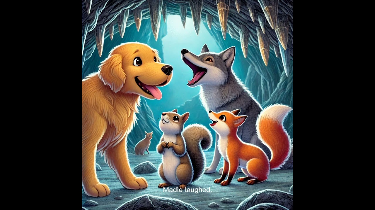 Madie the dog adventurer and the lost treasure 