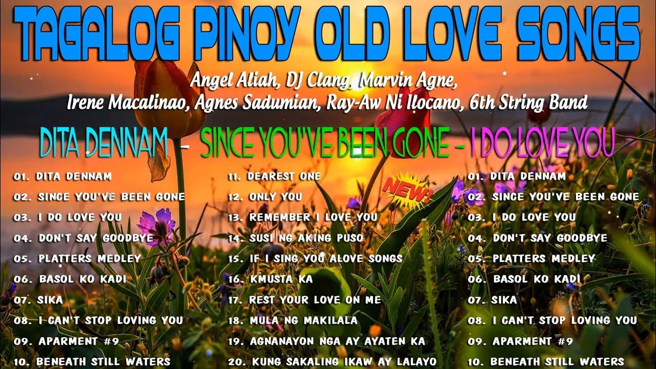COVER BY MARVIN AGNE,DJ CLANG,6TH STRING BAND,....TAGALOG PINOY OLD LOVE SONGS🥰ILOCANO SONGS