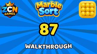 Marble Sort Level 87 Walkthrough | Solution