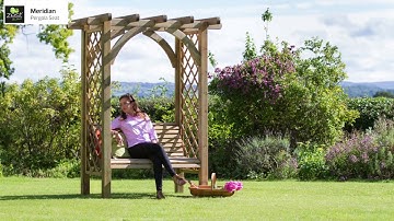 Meridian Pergola Seat by Zest Outdoor Living (Animated Assembly Guide)