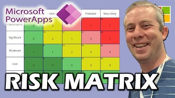 Create A Custom Risk Matrix of your Projects - Project Management with Power Apps