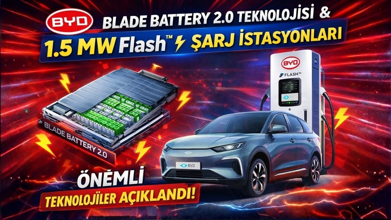 Elektrikli araç dünyasında devrim niteliğinde gelişme #ElektrikliAraç #BYD #BladeBattery #HızlıŞarj
