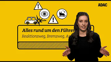 Wie ist die Formel für den Bremsweg?