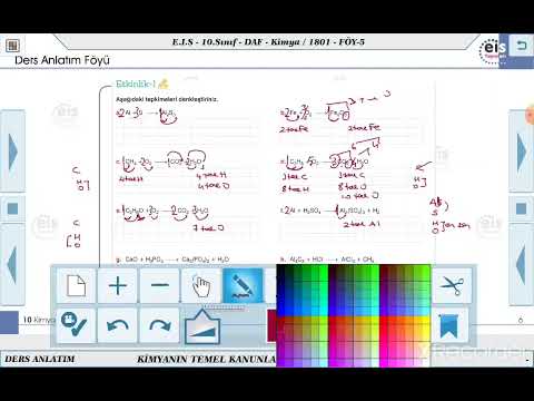 10. Sınıf  Kimya - Kimyanın Temel Kanunları ve Kimyasal Hesaplamalar - 5 📣