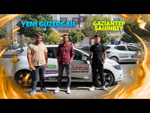 Gaziantep Şahinbey  Direksiyon Sınav Güzergahı