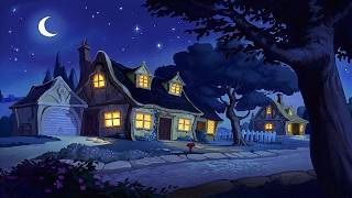 🔴 LIVE 24/7 a cozy 1950s neighborhood night | oldies playing in another room (w/ cricket asmr) screenshot 4